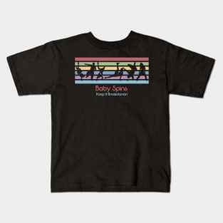 Best 80s Breakdancing - Baby Spins Kids T-Shirt